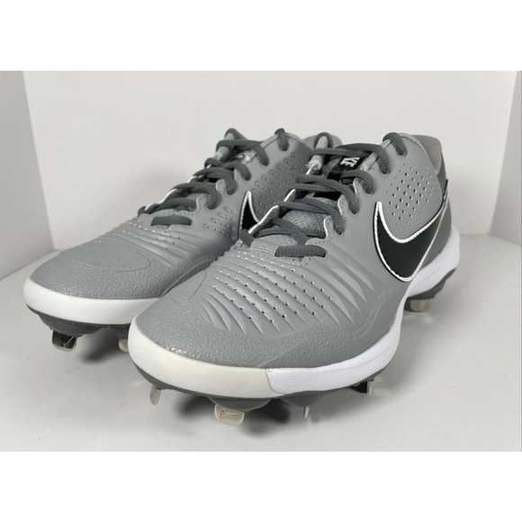 NIKE ALPHA HUARACHE 3 VARSITY LOW LIGHT SMOKE GREY-BLACK SZ 11 [CT0829-023] - Picture 6 of 8